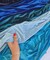 Blue Stretchy Stretch Velvet Fabric by the Yard, 58" Wide Plush Velvet 4-Way Stretch